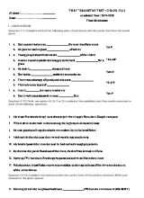 Đề kiểm tra học kì I môn Tiếng Anh Lớp 12 - Năm học 2019-2020 (Có đáp án)